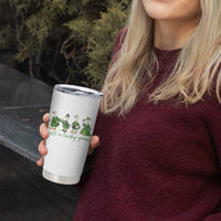 Just A Lucky Goose Tumbler Cup Funny St Patricks Day Irish Gift
