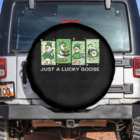 Just A Lucky Goose Spare Tire Cover Funny Irish Crew St Patricks Day