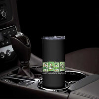 Just A Lucky Goose Skinny Tumbler Funny Irish Crew St Patricks Day