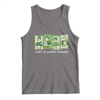 Just A Lucky Goose Tank Top Funny Irish Crew St Patricks Day