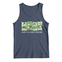 Just A Lucky Goose Tank Top Funny Irish Crew St Patricks Day