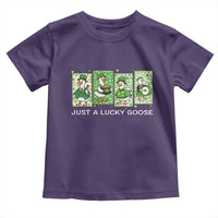 Just A Lucky Goose Toddler T Shirt Funny Irish Crew St Patricks Day