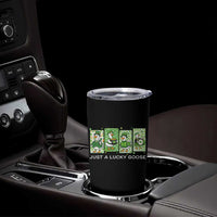 Just A Lucky Goose Tumbler Cup Funny Irish Crew St Patricks Day