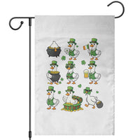 St Patricks Day Goose Crew Irish Celebration Garden Flag