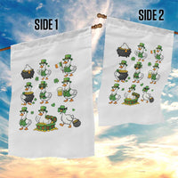 St Patricks Day Goose Crew Irish Celebration Garden Flag