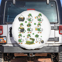 St Patricks Day Goose Crew Irish Celebration Spare Tire Cover