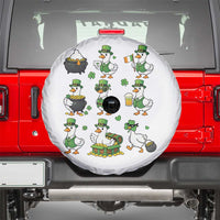 St Patricks Day Goose Crew Irish Celebration Spare Tire Cover