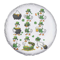 St Patricks Day Goose Crew Irish Celebration Spare Tire Cover