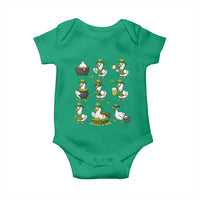 St Patricks Day Goose Crew Irish Celebration Baby Onesie