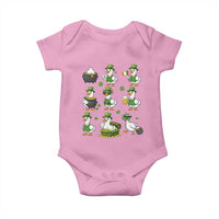 St Patricks Day Goose Crew Irish Celebration Baby Onesie