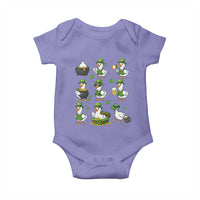 St Patricks Day Goose Crew Irish Celebration Baby Onesie