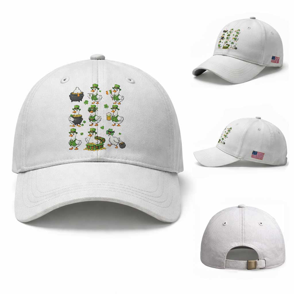 St Patricks Day Goose Crew Irish Celebration Baseball Cap