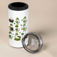 St Patricks Day Goose Crew Irish Celebration 4 in 1 Can Cooler Tumbler