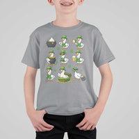 St Patricks Day Goose Crew Irish Celebration T Shirt For Kid