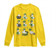 St Patricks Day Goose Crew Irish Celebration Long Sleeve Shirt