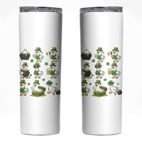 St Patricks Day Goose Crew Irish Celebration Skinny Tumbler