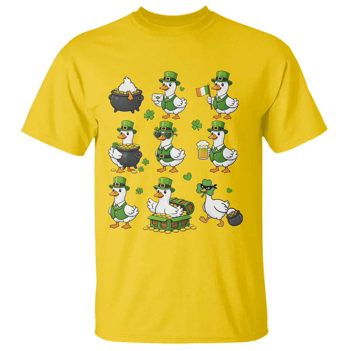 St Patricks Day Goose Crew Irish Celebration T Shirt