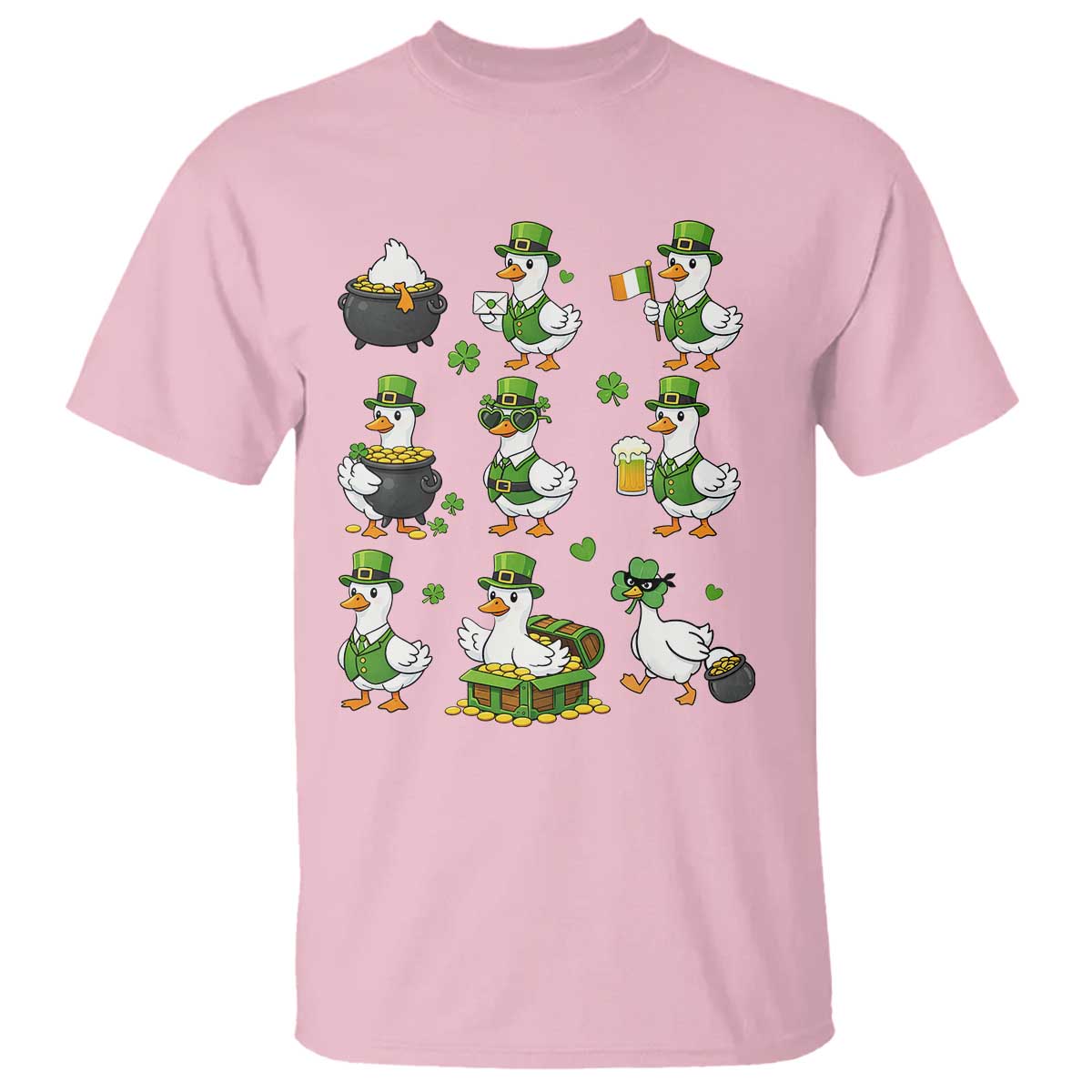 St Patricks Day Goose Crew Irish Celebration T Shirt