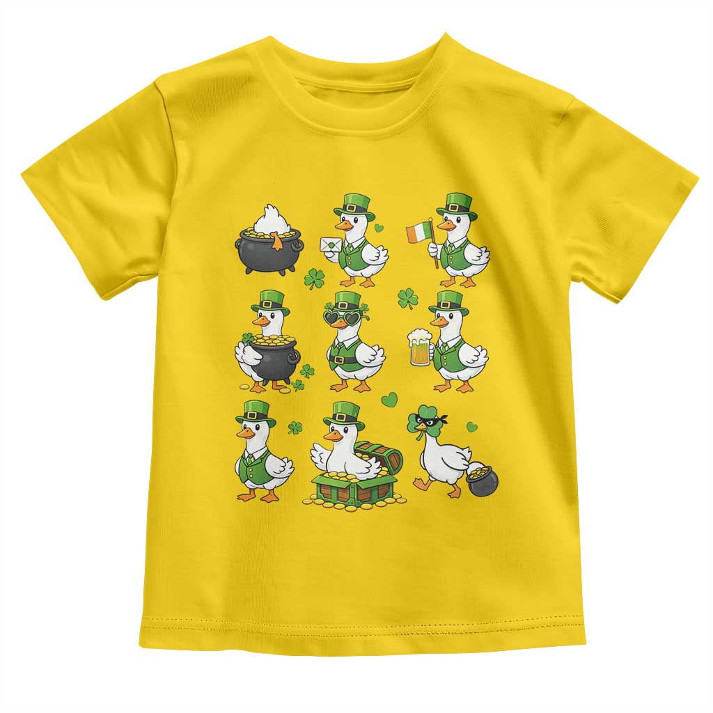 St Patricks Day Goose Crew Irish Celebration Toddler T Shirt