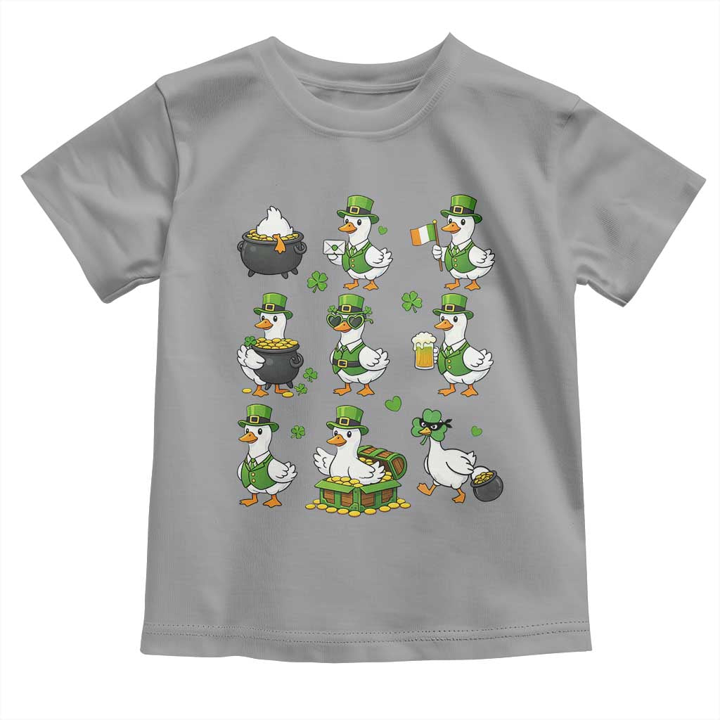 St Patricks Day Goose Crew Irish Celebration Toddler T Shirt