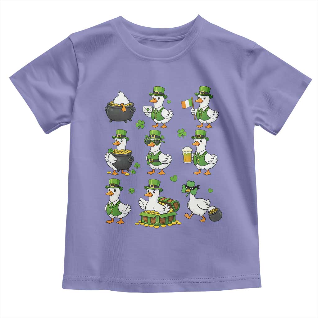 St Patricks Day Goose Crew Irish Celebration Toddler T Shirt