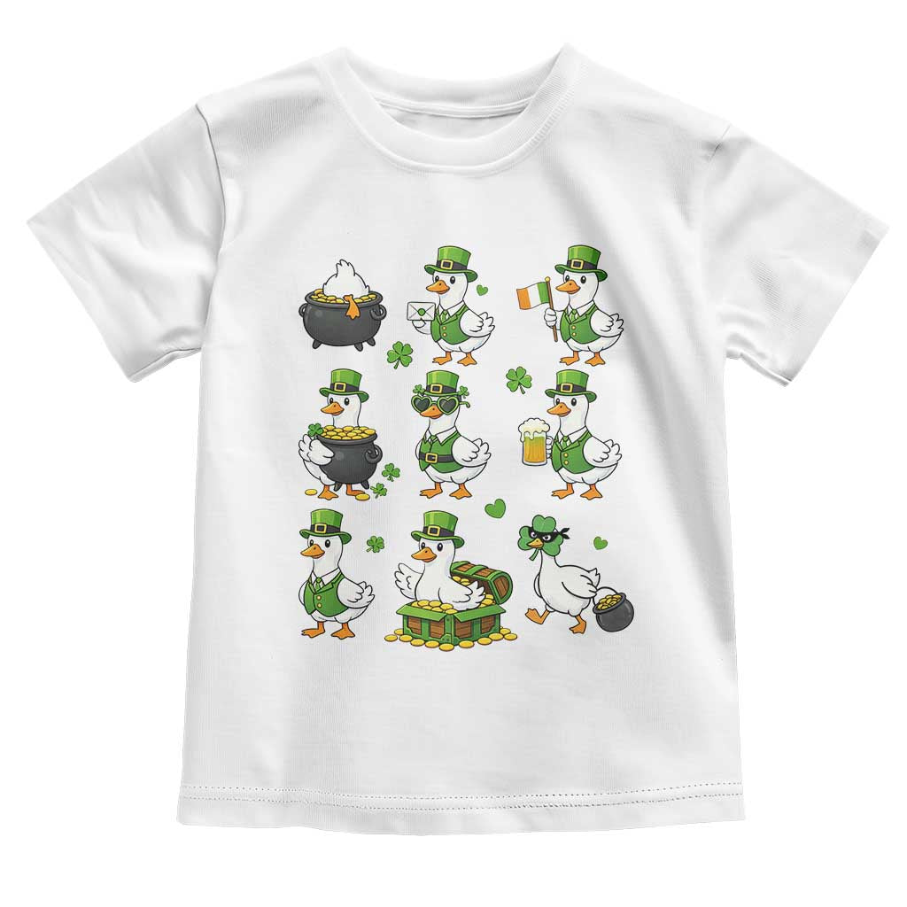 St Patricks Day Goose Crew Irish Celebration Toddler T Shirt