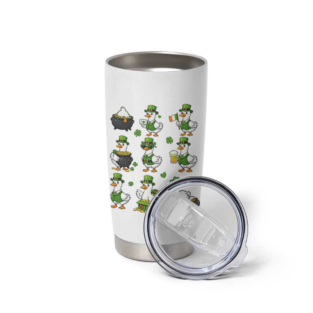 St Patricks Day Goose Crew Irish Celebration Tumbler Cup