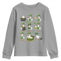 St Patricks Day Goose Crew Irish Celebration Youth Sweatshirt
