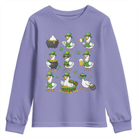 St Patricks Day Goose Crew Irish Celebration Youth Sweatshirt