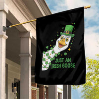 Just An Irish Goose Garden Flag Funny St Patricks Day