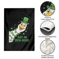 Just An Irish Goose Garden Flag Funny St Patricks Day