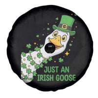 Just An Irish Goose Spare Tire Cover Funny St Patricks Day