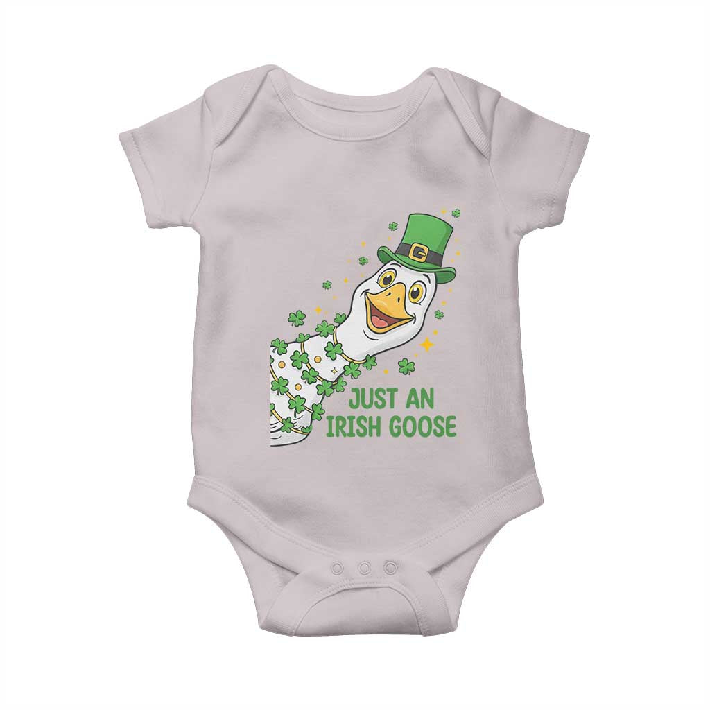 Just An Irish Goose Baby Onesie Funny St Patricks Day