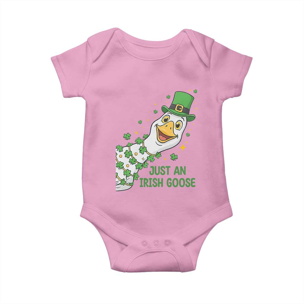 Just An Irish Goose Baby Onesie Funny St Patricks Day