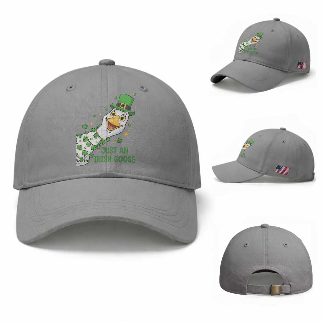 Just An Irish Goose Baseball Cap Funny St Patricks Day