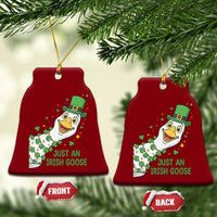 Just An Irish Goose Ceramic Ornament Funny St Patricks Day