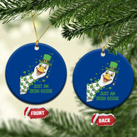 Just An Irish Goose Ceramic Ornament Funny St Patricks Day