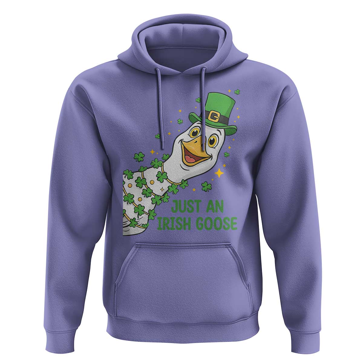 Just An Irish Goose Hoodie Funny St Patricks Day