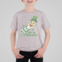 Just An Irish Goose T Shirt For Kid Funny St Patricks Day