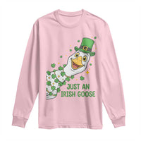 Just An Irish Goose Long Sleeve Shirt Funny St Patricks Day