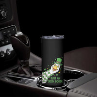 Just An Irish Goose Skinny Tumbler Funny St Patricks Day