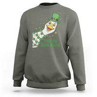 Just An Irish Goose Sweatshirt Funny St Patricks Day