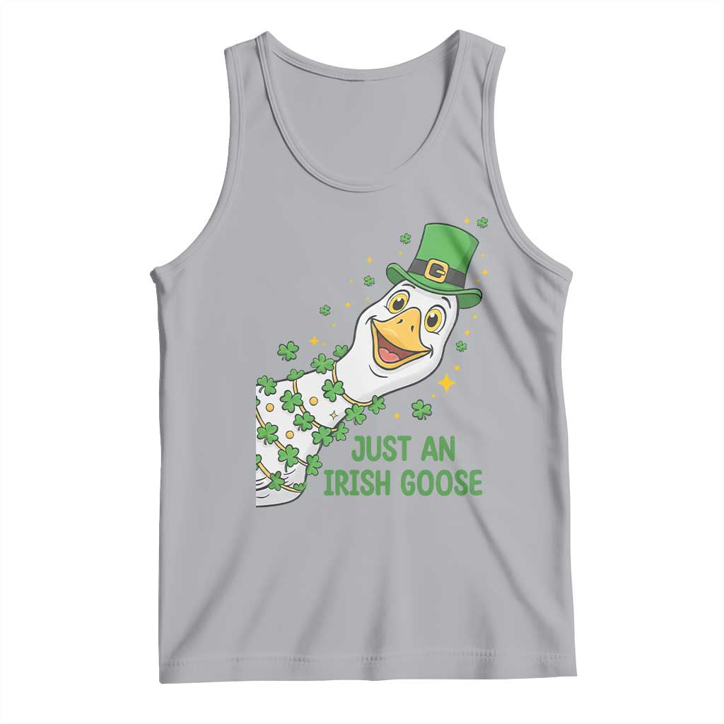 Just An Irish Goose Tank Top Funny St Patricks Day
