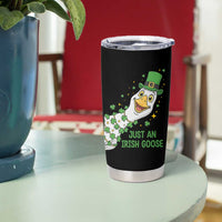 Just An Irish Goose Tumbler Cup Funny St Patricks Day