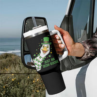 Just An Irish Goose Tumbler With Handle Funny St Patricks Day
