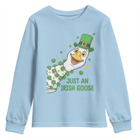 Just An Irish Goose Youth Sweatshirt Funny St Patricks Day