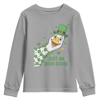 Just An Irish Goose Youth Sweatshirt Funny St Patricks Day