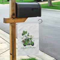 Lucky Goose On The Loose Garden Flag St Patricks Day Irish Pride