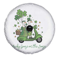 Lucky Goose On The Loose Spare Tire Cover St Patricks Day Irish Pride