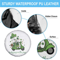 Lucky Goose On The Loose Spare Tire Cover St Patricks Day Irish Pride